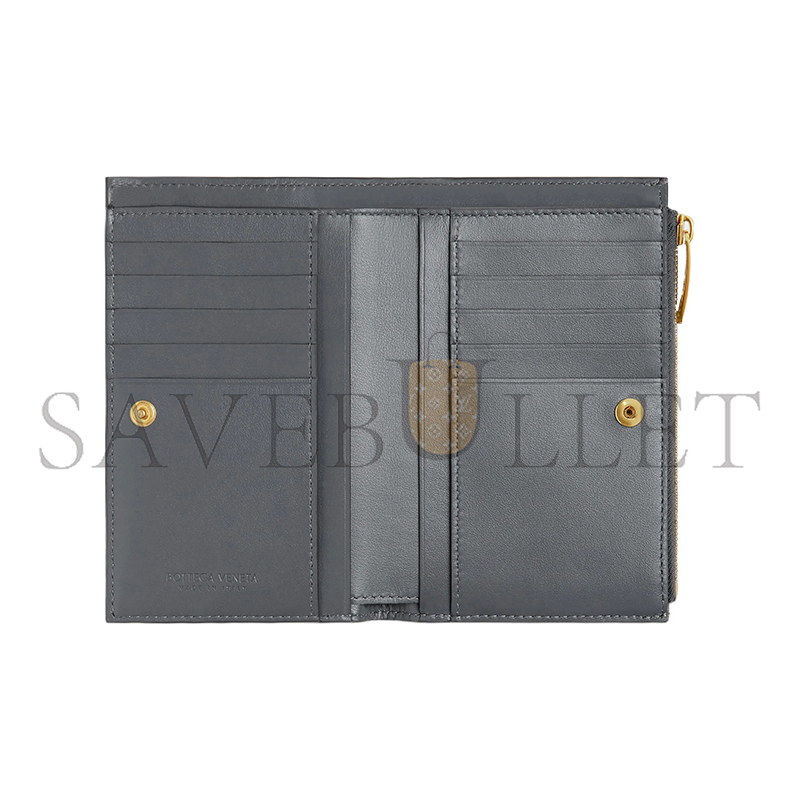 BOTTEGA VENETA INTRECCIATO MEDIUM BI-FOLD WALLET 667468VCPP21233 (14.5*9.3*2cm)